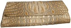 Jalda Croc-Embossed Original Clutch