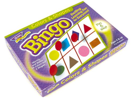 Colors & Shapes Bingo Game On Sale