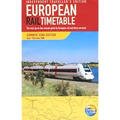 European Rail Timetable: Independent Traveller's Edition: Summer 2008