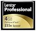 Lexar 4GB 233X CF Card