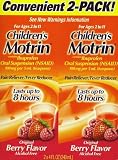 Children's Motrin - Berry Flavor (2 Pack X 4 Fl Oz)