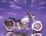 Harley Davidson Classic Motorcycle Art Poster Print - 20