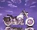 Harley Davidson Classic Motorcycle Art Print POSTER - 20