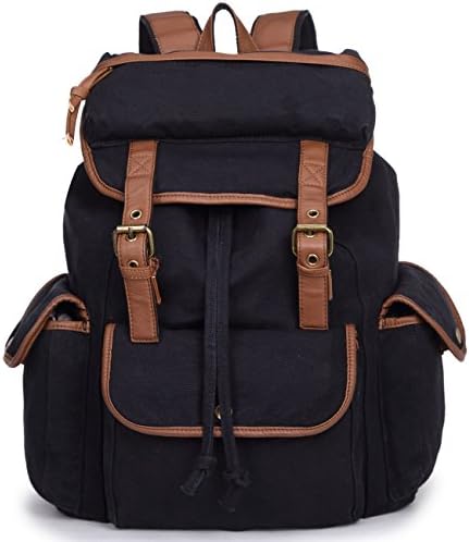 SUNPU 2016 New Multi-function Unisex Casual Schoolbag Canvas Travel Backpacks