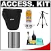 Nikon CF-D700 Leather Holster Case + Spare EN-EL3e Battery + Accessory Kit for Nikon D200, D300 & D700 Digital SLR Cameras Image