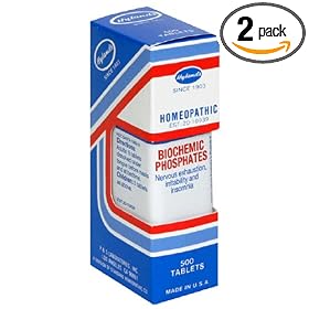 Hyland's Biochemic Phosphates, 500 Tablets (Pack of 2)