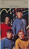 Star Trek Postcards, Featuring Full-Color Photos from Star Trek (Set of Four): Star Trek Crew, U.S.S. Enterprise, Bridge, Transporter Room