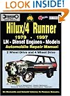 Toyota Hilux/4 Runner Diesel 1979-1997 Auto Repair Manual-LN, Diesel Eng 2 & 4 Wheel Drive (Max Ellery's Vehicle Repair Manuals)