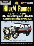 Toyota Hilux/4 Runner Diesel 1979-1997 Auto Repair Manual-LN, Diesel Eng 2 & 4 Wheel Drive (Max Ellery's Vehicle Repair Manuals)