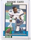 1990 Topps Emmitt Smith Rookie Card