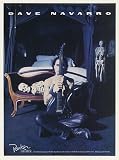 1996 Dave Navarro Parker Fly Deluxe Guitar Photo Print Ad (45589)