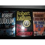 3-Pack of Robert Ludlum First Editions -Bourne Supremacy, Prometheus Deception, Paris Option book cover
