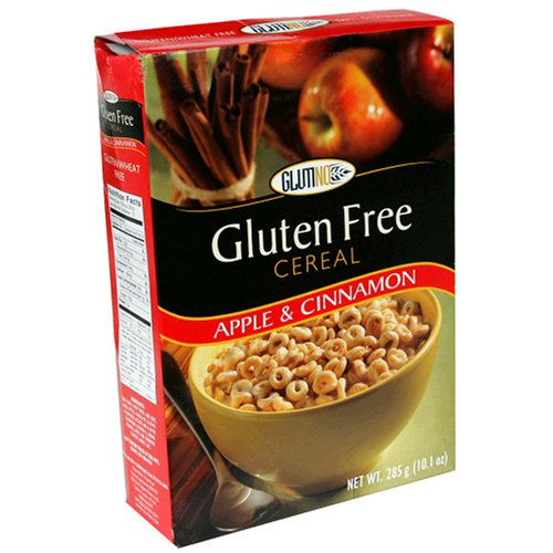 Glutino Gluten-Free Cereal, Apple & Cinnamon, 10.1-Ounce Boxes (Pack of 6)