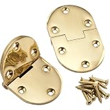 Bright Brass Butler Tray Hinges (2-1/2''L)