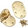 Bright Brass Butler Tray Hinges (2-1/2''L)