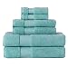 Contemporary 6-pc. Towel Set - Turquoise