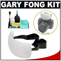 Gary Fong Puffer Pop-Up Flash Diffuser with 6-Piece DSLR Cleaning Kit