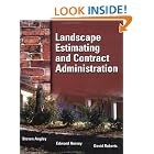 Landscapes Estimating and Contract Administration by Stephen Angley, Edward Horsey, and David Roberts