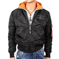 ALPHA Industries MA1 D-Tec ODC Limited Edition Jacke schwarz, Gr��e:XXL