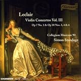 Revue Chaconne  / Leclair: Violin Concertos, Vol. 3