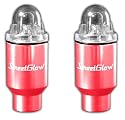 StreetGlow ANTLRD L.E.D. Tire Lights - Red