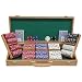 500 Chip Texas Hold'Em Set w/ Genuine Oak Case