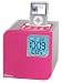 Electronics : iHome Spacesaver Dual Alarm Clock Radio for iPod - Pink ( iH12P )
