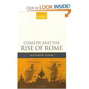 Comedy and the Rise of Rome Matthew Leigh