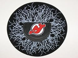 NEW JERSEY DEVILS Shatter Puck WINDOW CLING Decal