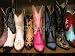 Wallmonkeys Peel and Stick Wall Decals - Colorful Boots - Removable Graphic