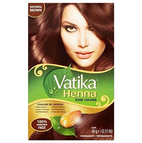Dabur Vatika Henna Based Multiple Hair Color 2.11oz - Natural Brown