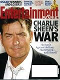 Entertainment Weekly March 11 2011 Charlie Sheen on Cover (Charlie's War), Oscar Winners & Losers, Behind the Scenes with Colin Firth