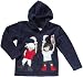 Playshoes Unisex - Baby Jacke Kuschlige Fleece-Jacke mit Kapuze von Playshoes, mit Motivapplikationen und Reflektorstreifen, Art. 420013