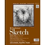 Strathmore Series 400 Sketch Pads 9 in. x 12 in. - pad of 100