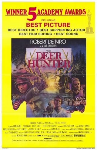 Deer Hunter 1978 Academy Awards Folded Original Movie Poster Approx. 27x40 #H-23-2