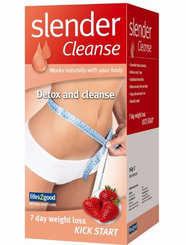 Slender Cleanse - Strawberry Flavour Detox Programme 