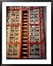 Apartment Buildings, Wanchai, Hong Kong, China Places Framed Art Poster Print by Lawrence Worcester, 31x39