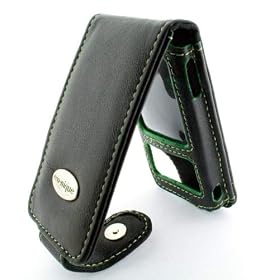 Eco-nique - "Climate Positive / Eco-Friendly" - Premium Napa Leather Cover Case For Sony Walkman (NWA-800 / NWZ-815 series)