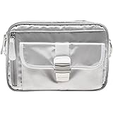 Nikon 1 Series & Coolpix Deluxe Digital Camera Case (Gray) for 1 S2, J4, V3, AW1, Coolpix L830, L840, P530, P600, P610, P900