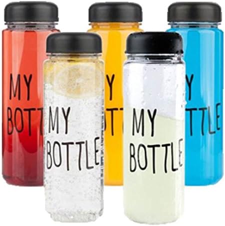 Portable Clear My Bottle&amp;Cover 16.9Oz/6 Bottle