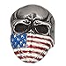 MOWEN jewelry mens Stainless Steel Colorful Epoxy American Flag Mask Skull Rings/devil skull heavy ring,sizes7#-15# (11)
