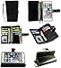 iphone 6 Premium Leather 2 in 1 Cell Phone Wallet Case with 8 Credit Card Slots and Wristband