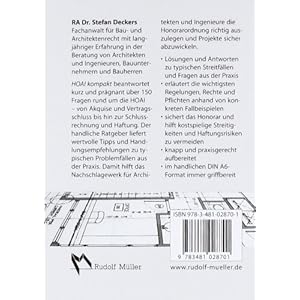 HOAI kompakt: Über 150 Antworten auf die wichtigsten Fragen zu Honorar, Architektenvertrag und Haftung