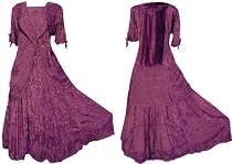 Plum Victorian&nbsp;Walking&nbsp;Dress