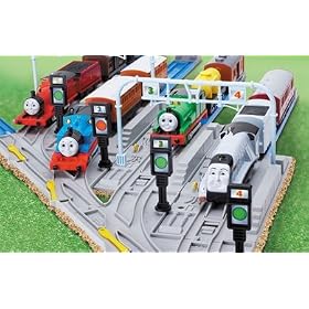 Tomy Thomas & Friends Motor Road & Rail Accessories: Sodor Rail Yard