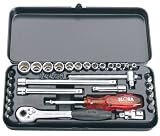 31 Piece 14 Square Drive Elora Metric Socket Set