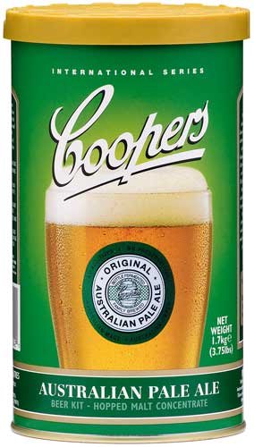 Complete Coopers Brewery Australian Pale Ale Beer Kit Package