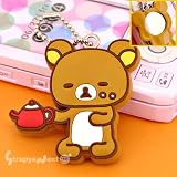(リラックマ)リラックマカフェミニミラーマスコットボールチェーン(ポット)