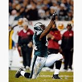 Jeremiah Trotter Autographed Celebration 8 x 10 Photograph (Unframed)