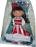 Limited Edition Dora The Explorer 11 Inch Doll - 2008 Holiday Dora with Tiara, Hairbrush and 2 Hairclips
